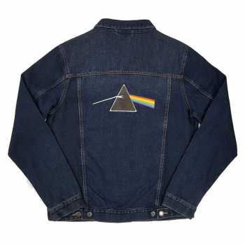 Merch Pink Floyd: Džínová Bunda Dark Side Of The Moon Oval  S