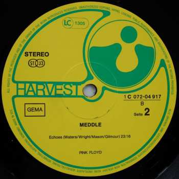 LP Pink Floyd: Meddle