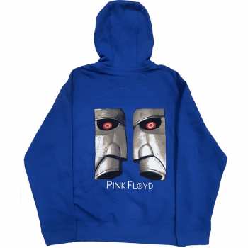 Merch Pink Floyd: Mikina Se Zipem Metal Heads Close Up  S