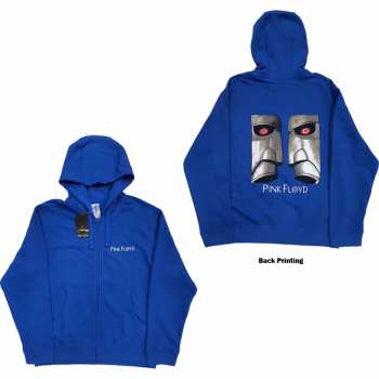 Merch Pink Floyd: Mikina Se Zipem Metal Heads Close Up  S