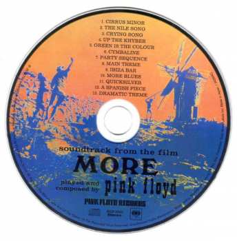 CD Pink Floyd: Soundtrack From The Film More LTD