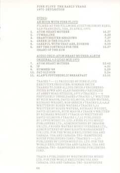 2CD/2DVD/Blu-ray Pink Floyd: The Early Years 1970 Devi/ation