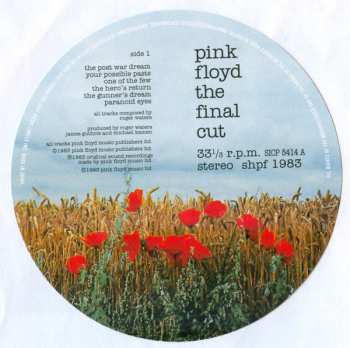 CD Pink Floyd: The Final Cut LTD