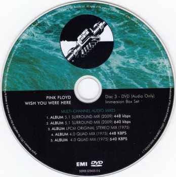 2CD/2DVD/Box Set/Blu-ray Pink Floyd: Wish You Were Here - Immersion Box Set LTD