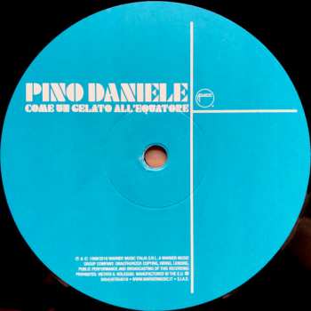 2LP Pino Daniele: Come Un Gelato All'equatore
