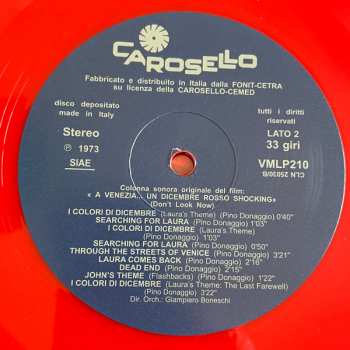 LP Pino Donaggio: A Venezia... Un Dicembre Rosso Shocking (Don't Look Now) LTD | CLR
