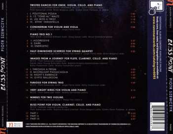CD Piotr Szewczyk: Bliss Point (Selected Chamber Music)