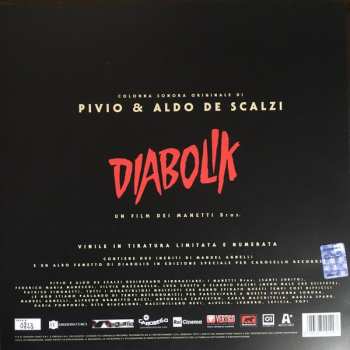 2LP Pivio & Aldo De Scalzi: Diabolik LTD | NUM