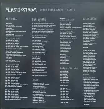LP Plastikstrom: Beton Gegen Angst