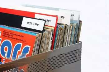 Hi-Fi Plastový rozdělovač na LP desky Červený