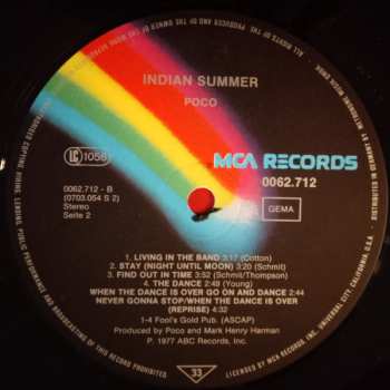 LP Poco: Indian Summer