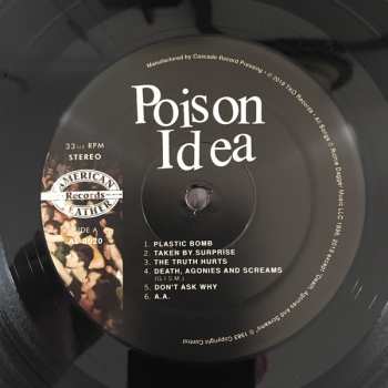 2LP/DVD Poison Idea: Pig's Last Stand DLX