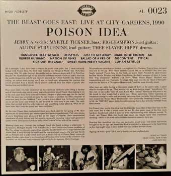 CD Poison Idea: The Beast Goes East: Live At City Gardens, 1990