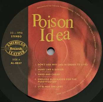 2LP Poison Idea: We Must Burn