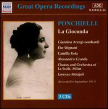 Album Ponchielli / Arangi-lombardi / Stignani / Molajoli: La Gioconda