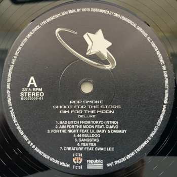 3LP Pop Smoke: Shoot For The Stars Aim For The Moon DLX
