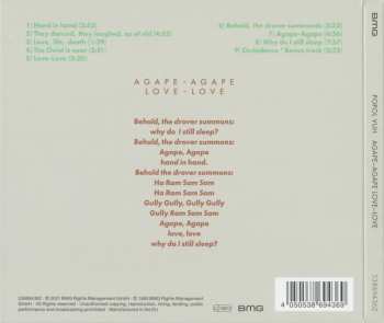 CD Popol Vuh: Agape-Agape Love-Love