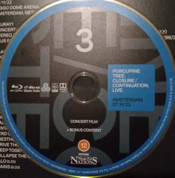2CD/Box Set/2Blu-ray Porcupine Tree: Closure / Continuation.Live. Amsterdam 07/11/22 DLX