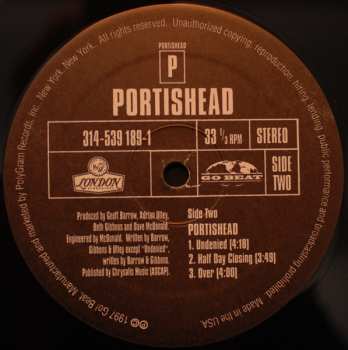 2LP Portishead: Portishead