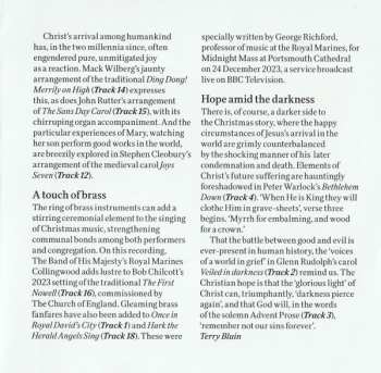 CD The Band Of HM Royal Marines: The First Nowell - Christmas Carols From Portsmouth Cathedral