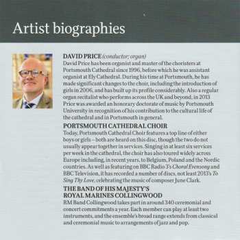 CD The Band Of HM Royal Marines: The First Nowell - Christmas Carols From Portsmouth Cathedral