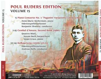 CD Andreas Delfs: Poul Ruders Edition Volume 15