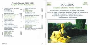 CD Francis Poulenc: Complete Chamber Music, Volume 3