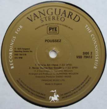LP Poussez!: Poussez!