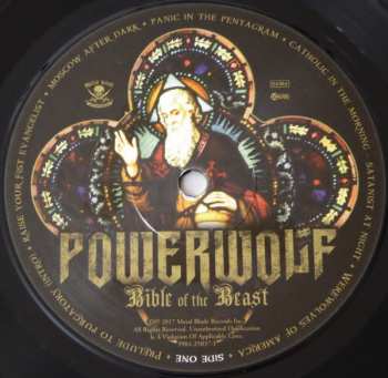 LP Powerwolf: Bible Of The Beast
