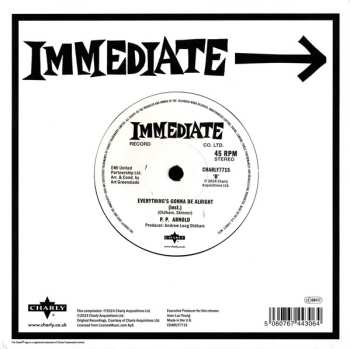 SP P.P. Arnold: Everything's Gonna Be Alright (Stereo Mix) / Everything's Gonna Be Alright (Instrumental)