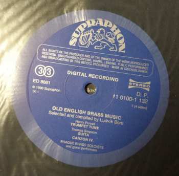 Album Prague Brass Soloists: Old English Brass Music