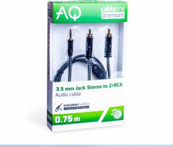 Hi-Fi Premium PA420 - 3,5 mm Jack - 2 x RCA 0,75m