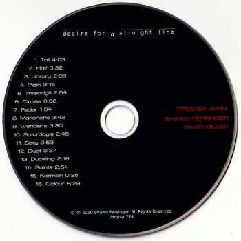 CD Prester John: Desire For A Straight Line