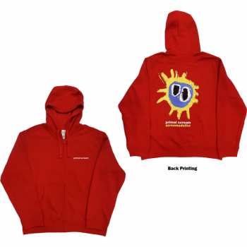 Merch Primal Scream: Mikina Se Zipem Screamadelica  S