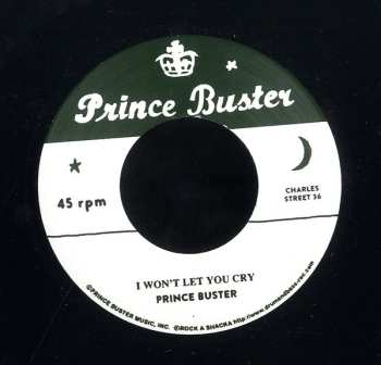 SP Prince Buster: I Won’t Let You Cry / I’m Sorry