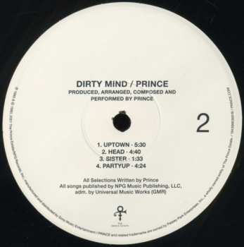 LP Prince: Dirty Mind