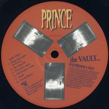 LP Prince: The Vault... Old Friends 4 Sale