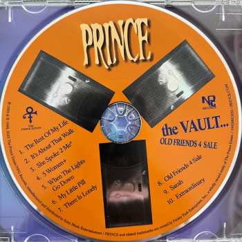 CD Prince: The Vault ... Old Friends 4 Sale