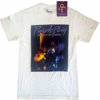 Merch Prince: T-shirt Purple Rain Square 