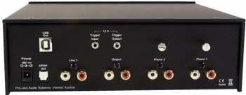 Hi-Fi Pro-Ject Phono Box DS2 USB Black Uni
