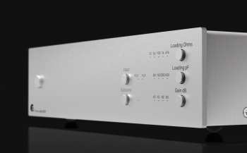 Hi-Fi Pro-Ject Phono Box S3 B - Plně symetrický gramofonový předzesilovač, stříbrný