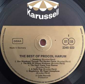 LP Procol Harum: The Best Of Procol Harum