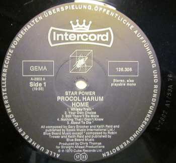 LP Procol Harum: Home