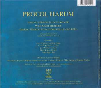 CD Procol Harum: Missing Persons (Alive Forever)