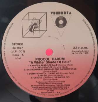 LP Procol Harum: A Whiter Shade Of Pale