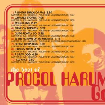 CD Procol Harum: The Best Of Procol Harum (Golden Times)