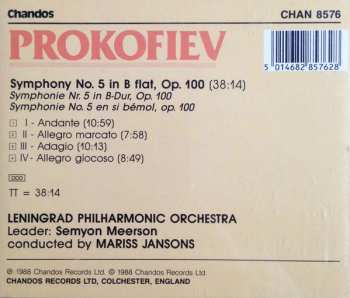 CD Sergei Prokofiev: Symphony No. 5 In B Flat Op. 100