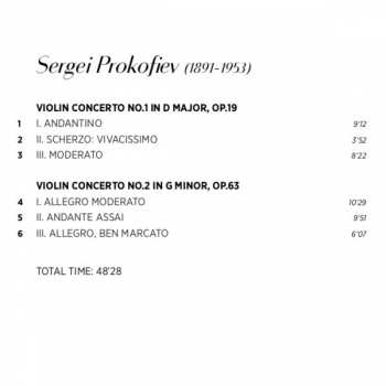CD Sergei Prokofiev: Violin Concertos