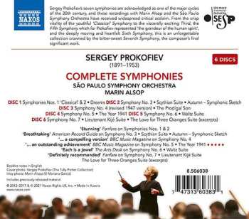 6CD/Box Set Sergei Prokofiev: Complete Symphonies