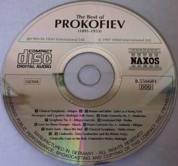 CD Sergei Prokofiev: The Best of Prokofiev